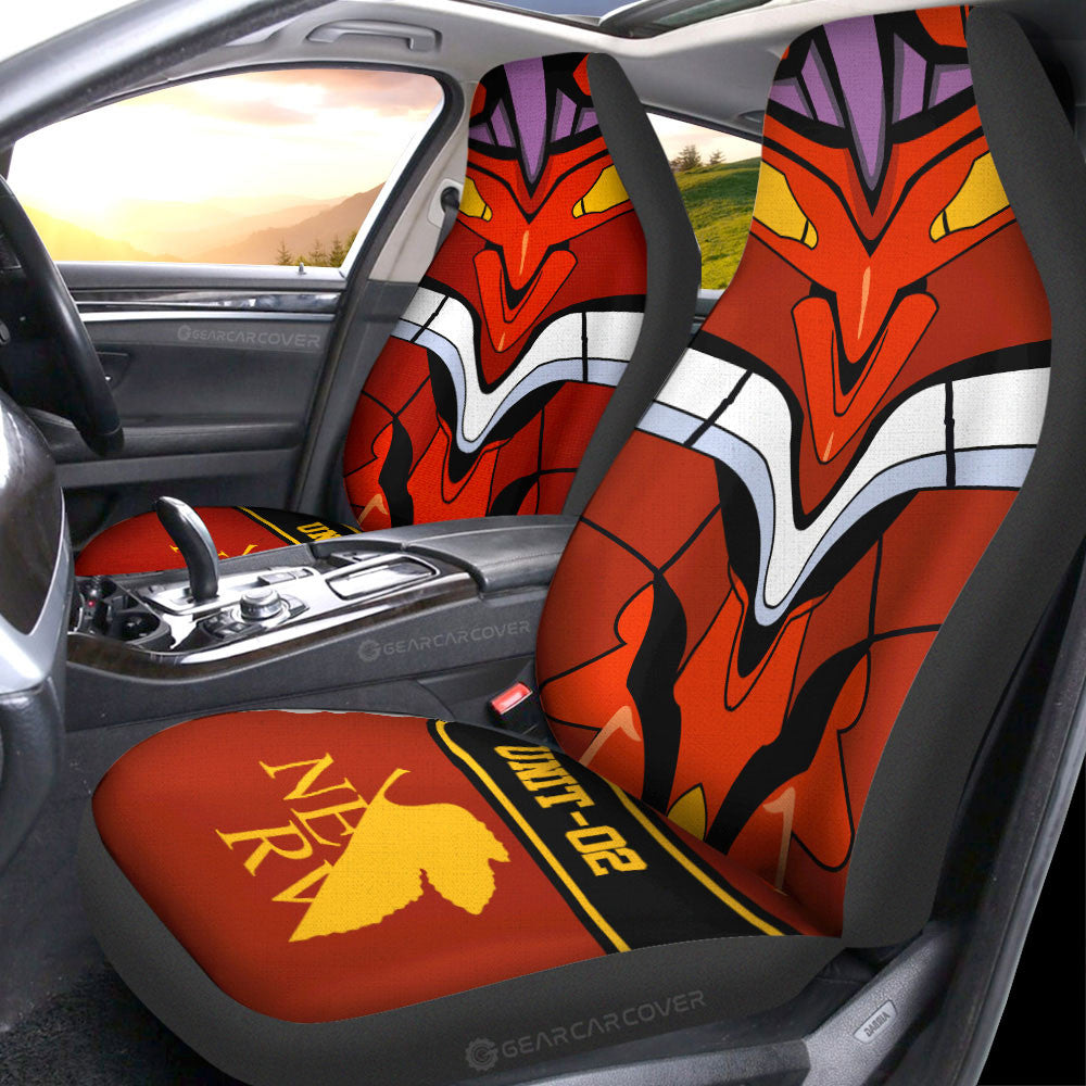 NGE Unit 02 Car Seat Covers Custom NGE Car Interior Accessories - Gearcarcover - 1