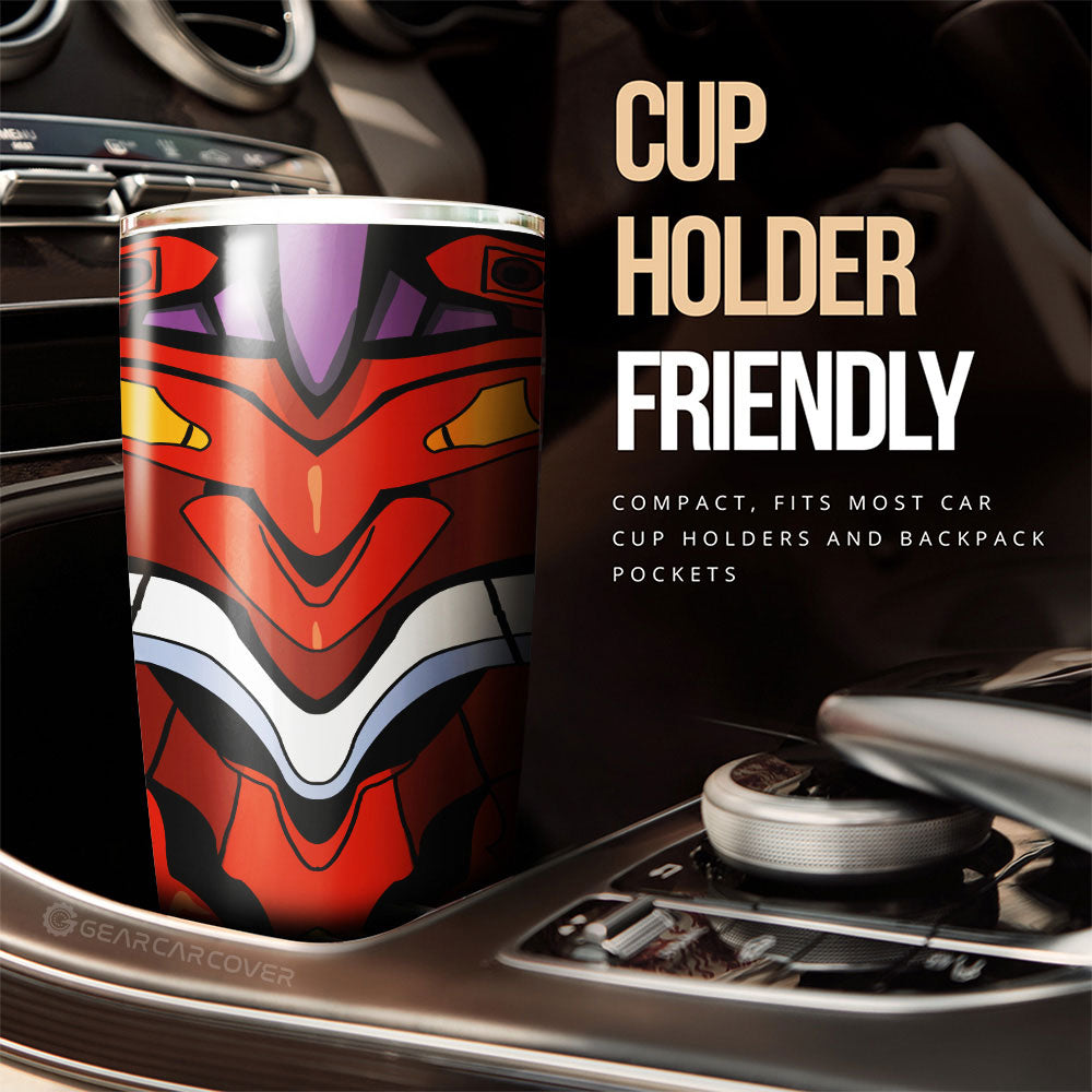 NGE Unit 02 Tumbler Cup Custom NGE Car Interior Accessories - Gearcarcover - 3