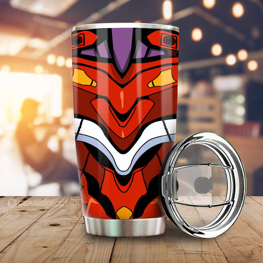 NGE Unit 02 Tumbler Cup Custom NGE Car Interior Accessories - Gearcarcover - 1
