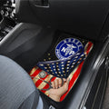 NP Nurse Car Floor Mats Custom American Flag Car Accessories Gift Idea For NP Nurse - Gearcarcover - 4