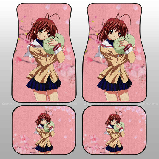 Nagisa Furukawa Car Floor Mats Custom Clannad Anime Car Accessories - Gearcarcover - 2