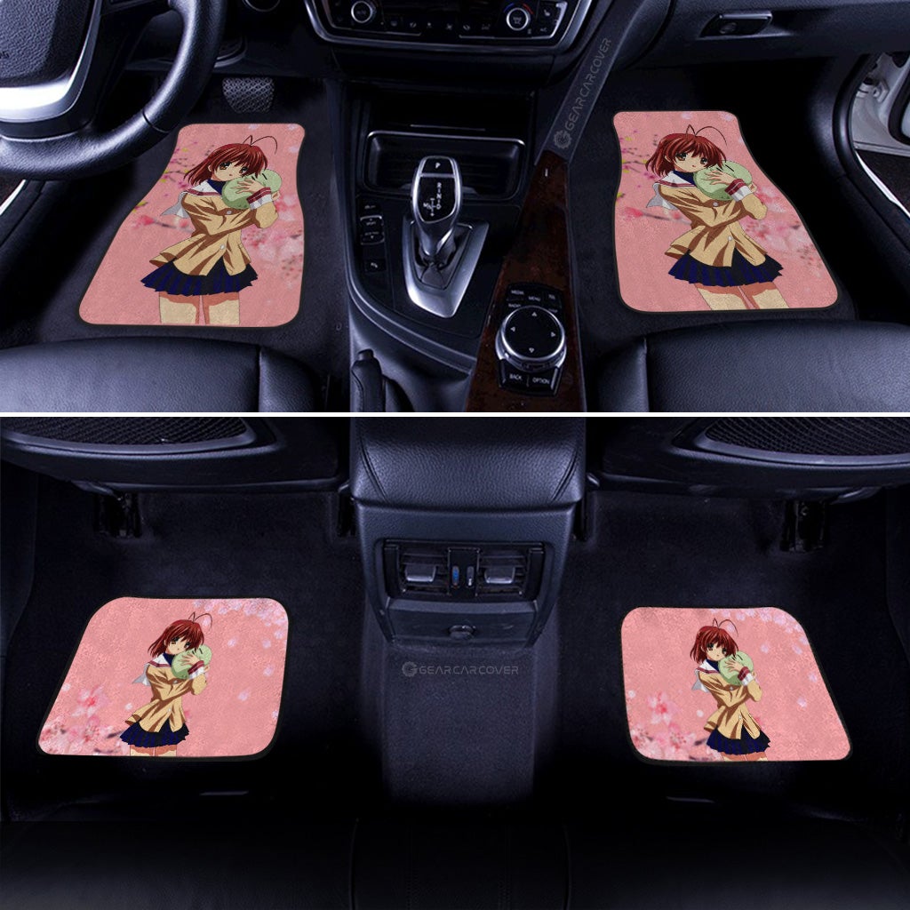 Nagisa Furukawa Car Floor Mats Custom Clannad Anime Car Accessories - Gearcarcover - 3