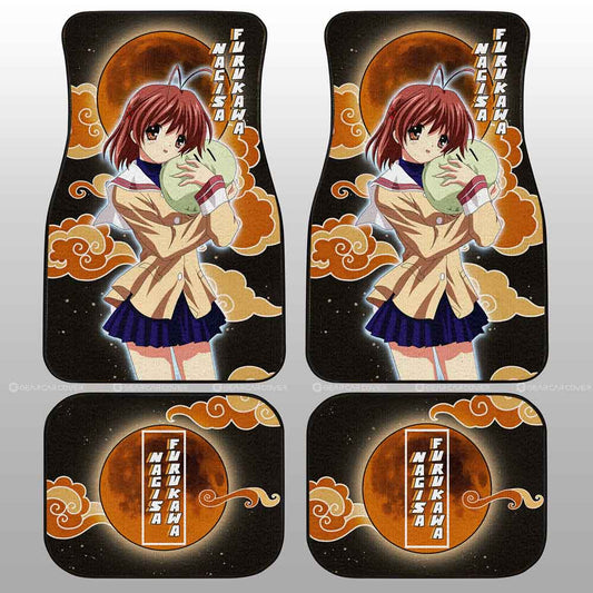 Nagisa Furukawa Car Floor Mats Custom Clannad Anime Car Accessories - Gearcarcover - 2