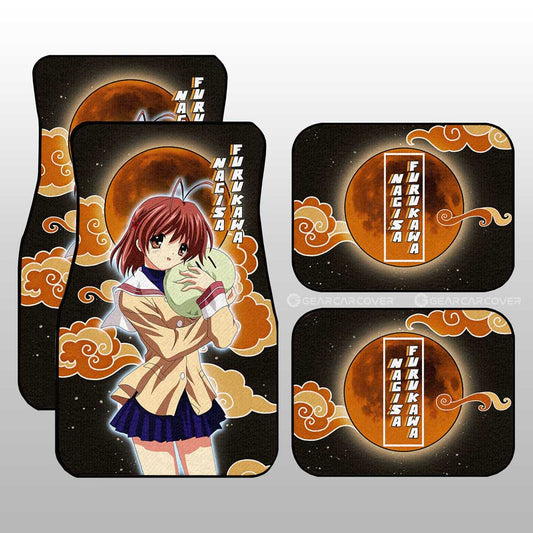 Nagisa Furukawa Car Floor Mats Custom Clannad Anime Car Accessories - Gearcarcover - 1