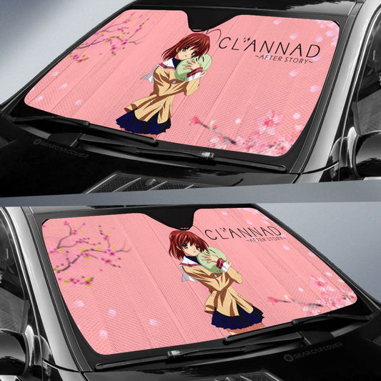 Nagisa Furukawa Car Sunshade Custom Clannad Anime Car Accessories - Gearcarcover - 2
