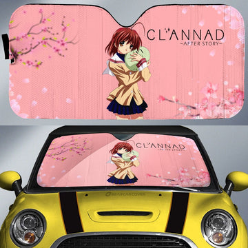 Nagisa Furukawa Car Sunshade Custom Clannad Anime Car Accessories - Gearcarcover - 1
