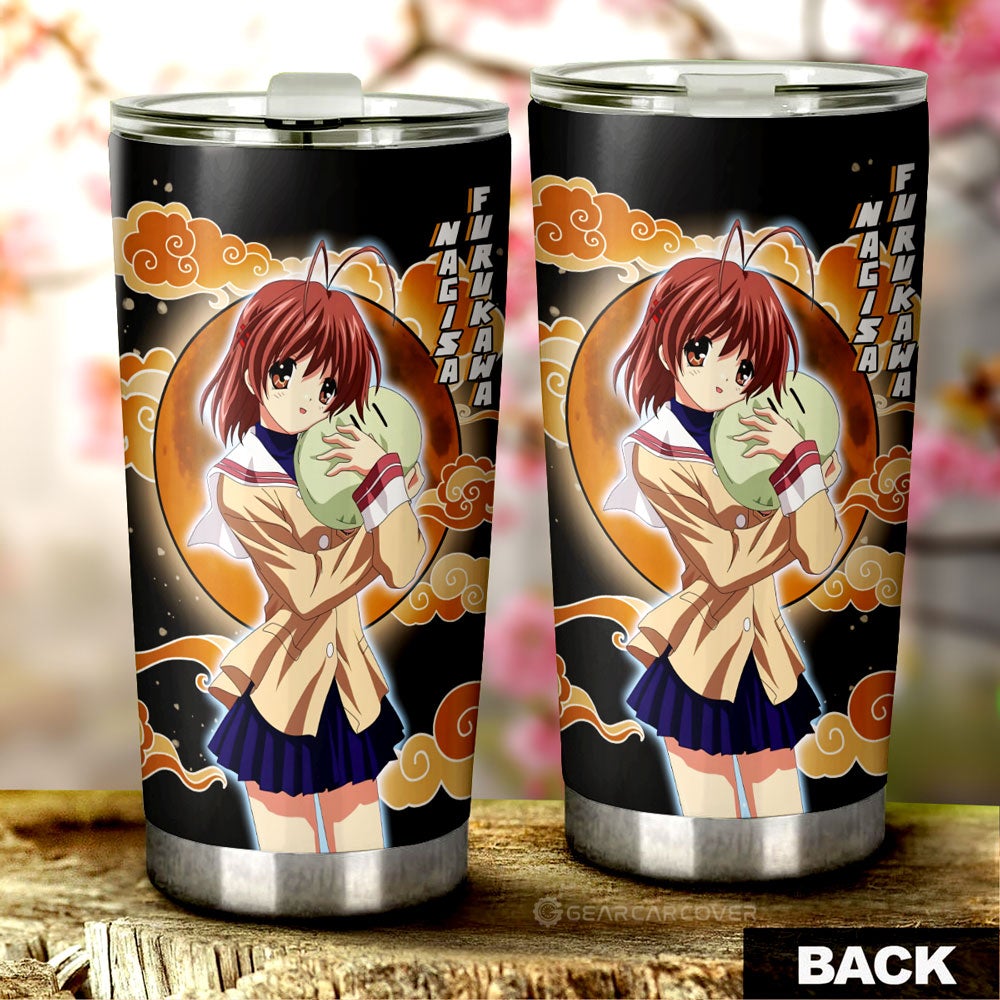 Nagisa Furukawa Tumbler Cup Custom Clannad Anime Car Accessories - Gearcarcover - 3