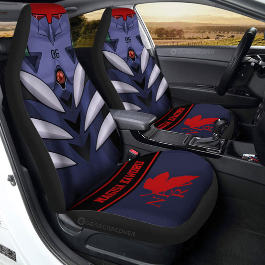 Nagisa Kaworu Car Seat Covers Custom NGE Car Interior Accessories - Gearcarcover - 2