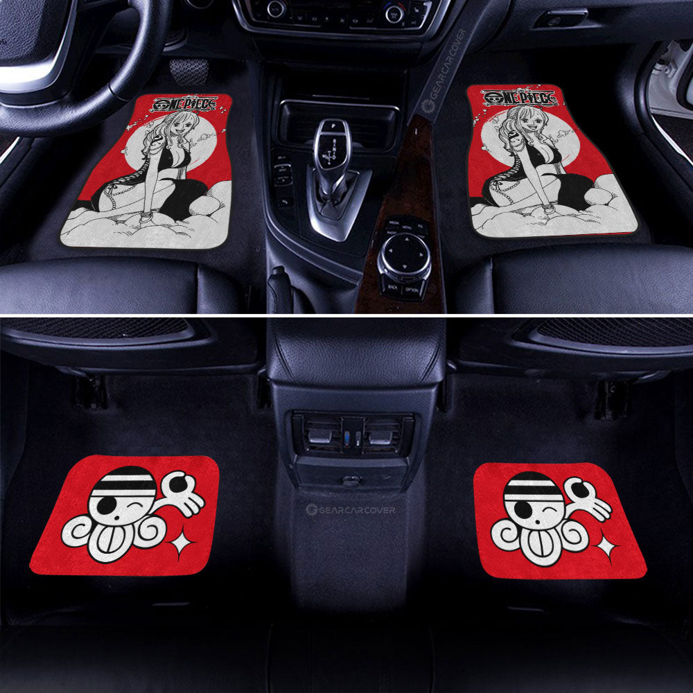 Nami Car Floor Mats Custom One Piece Anime Car Accessories - Gearcarcover - 1