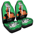 Nami Car Seat Covers Custom One Piece Anime Car Accessories - Gearcarcover - 3