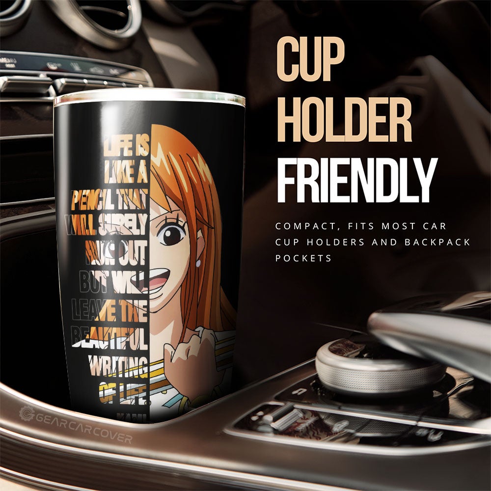 Nami Tumbler Cup Custom One Piece Anime Car Accessories - Gearcarcover - 2