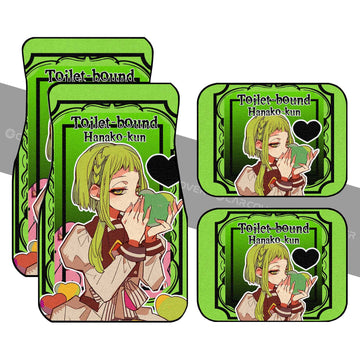 Nanamine Sakura Car Floor Mats Custom Toilet-Bound Hanako-kun Anime Car Accessories - Gearcarcover - 1
