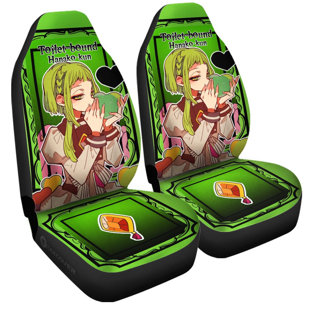 Nanamine Sakura Car Seat Covers Custom Toilet-Bound Hanako-kun Anime Car Accessories - Gearcarcover - 3
