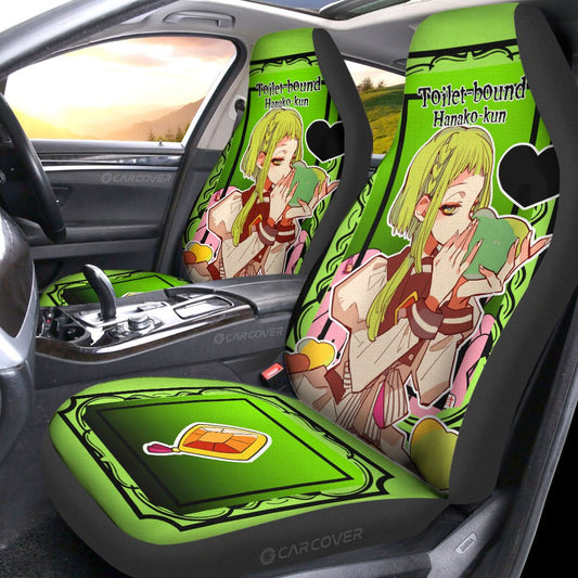 Nanamine Sakura Car Seat Covers Custom Toilet-Bound Hanako-kun Anime Car Accessories - Gearcarcover - 2