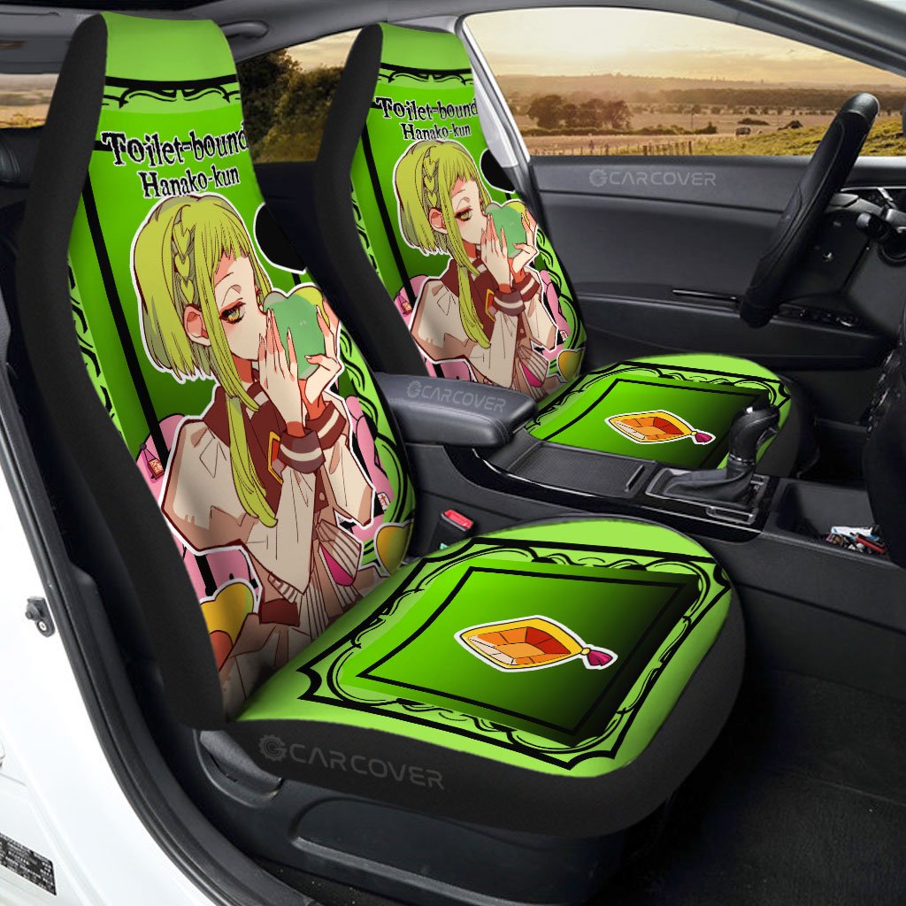 Nanamine Sakura Car Seat Covers Custom Toilet-Bound Hanako-kun Anime Car Accessories - Gearcarcover - 1