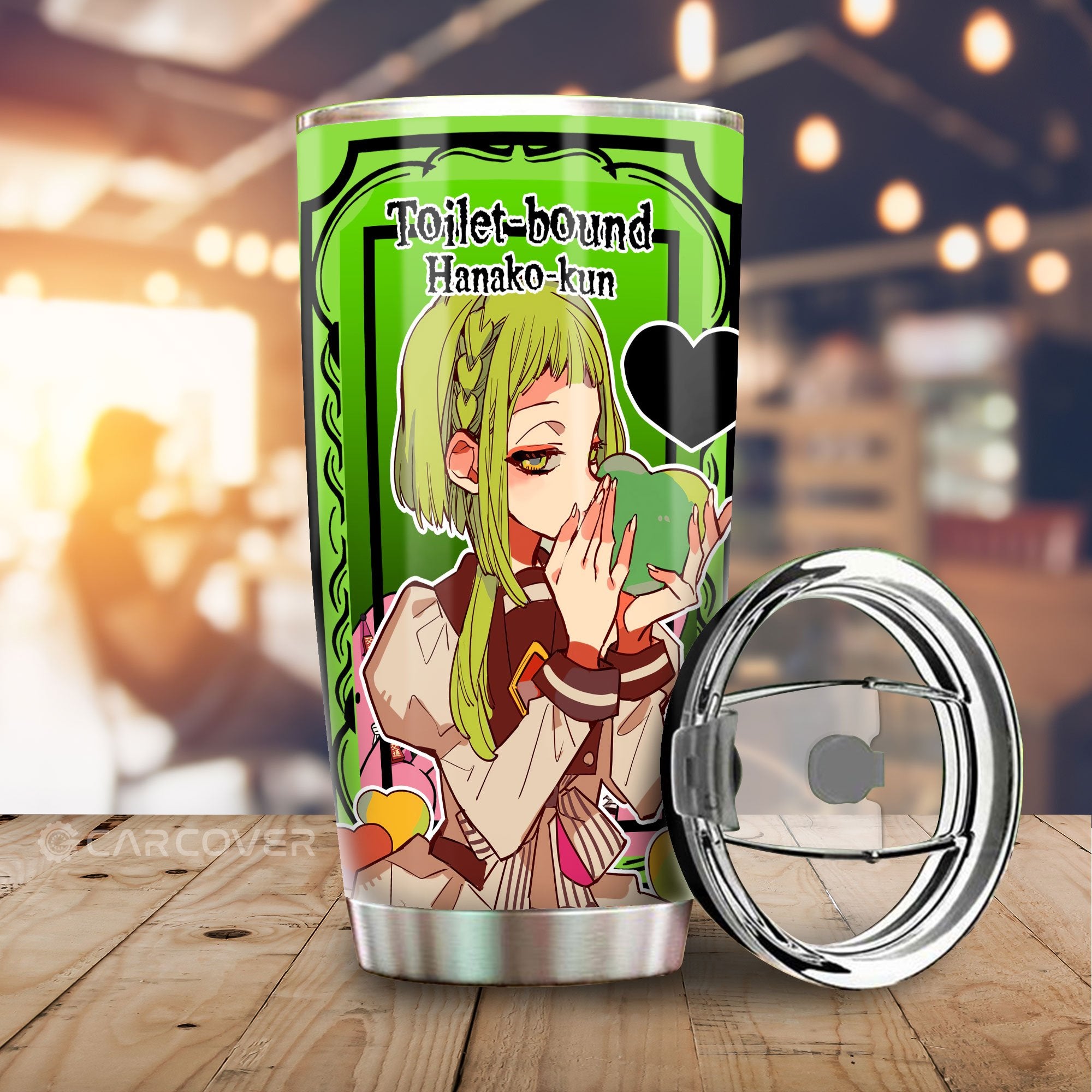 Nanamine Sakura Tumbler Cup Custom Toilet-Bound Hanako-kun Anime Car Accessories - Gearcarcover - 1