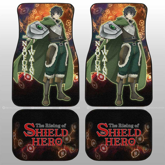 Naofumi Iwatani Car Floor Mats Custom Rising Of The Shield Hero Anime Car Accessories - Gearcarcover - 2