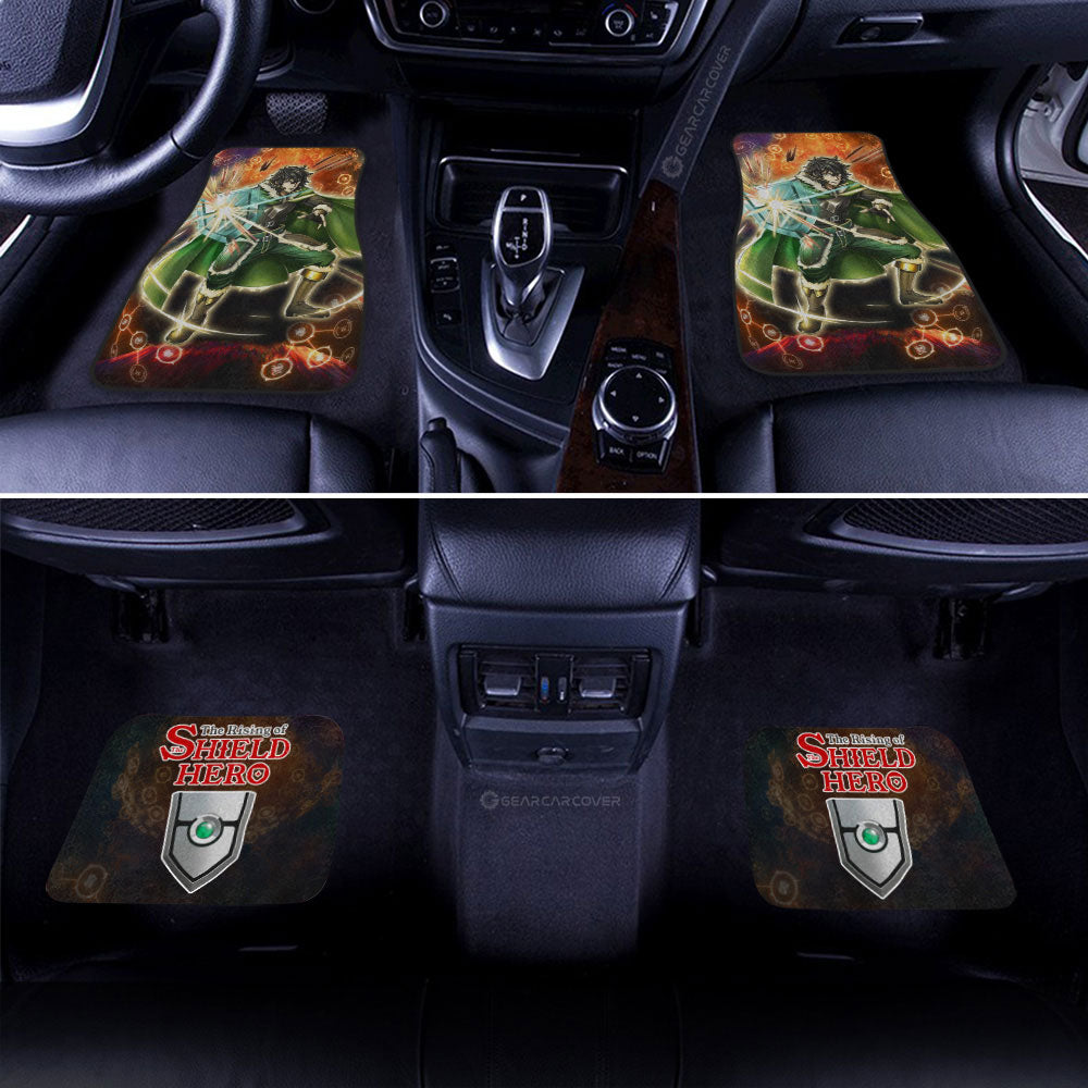 Naofumi Iwatani Car Floor Mats Custom The Rising Of The Shield Hero Anime Car Accessories - Gearcarcover - 2