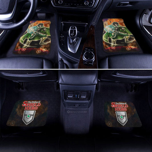 Naofumi Iwatani Car Floor Mats Custom The Rising Of The Shield Hero Anime Car Accessories - Gearcarcover - 2