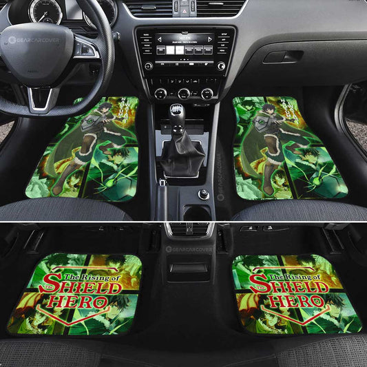 Naofumi Iwatani Car Floor Mats Custom The Rising Of The Shield Hero Anime Car Accessories - Gearcarcover - 2