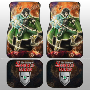 Naofumi Iwatani Car Floor Mats Custom The Rising Of The Shield Hero Anime Car Accessories - Gearcarcover - 1