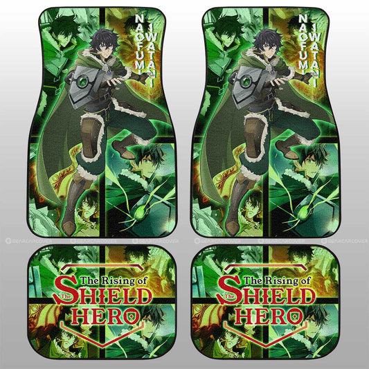 Naofumi Iwatani Car Floor Mats Custom The Rising Of The Shield Hero Anime Car Accessories - Gearcarcover - 1
