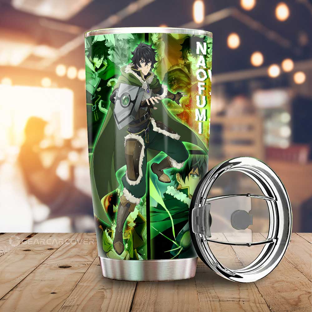 Naofumi Iwatani Tumbler Cup Custom The Rising Of The Shield Hero Car Accessories - Gearcarcover - 1