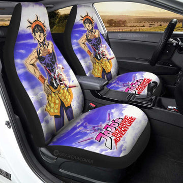 Narancia Ghirga Car Seat Covers Custom Jojo's Bizarre Adventures Anime - Gearcarcover - 1