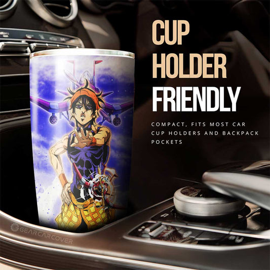 Narancia Ghirga Tumbler Cup Custom Jojo's Bizarre Adventures Anime - Gearcarcover - 2