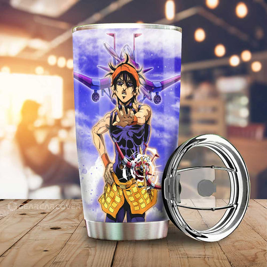 Narancia Ghirga Tumbler Cup Custom Jojo's Bizarre Adventures Anime - Gearcarcover - 1