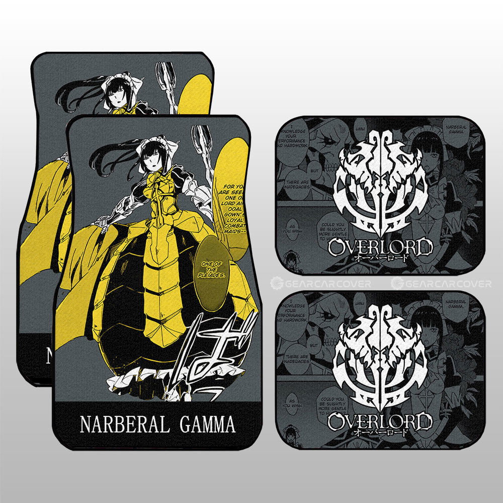 Narberal Gamma Car Floor Mats Custom Overlord Anime For Car - Gearcarcover - 1