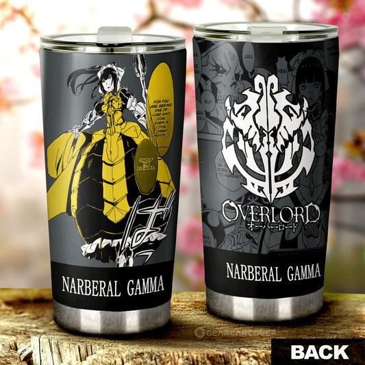 Narberal Gamma Tumbler Cup Custom Overlord Anime For Car - Gearcarcover - 1