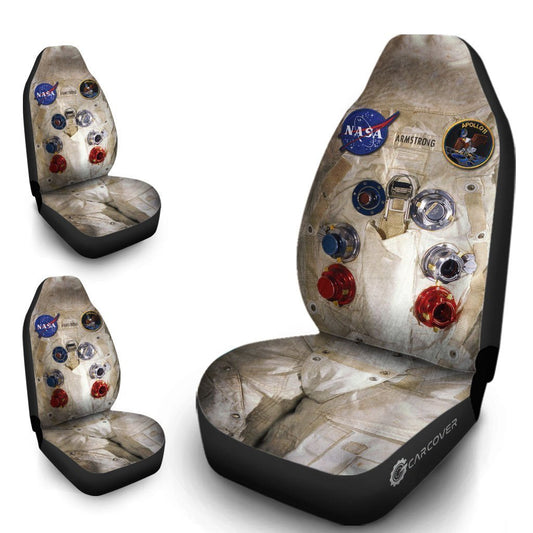 Nasa Car Seat Covers Custom Astronaut Spacesuit Car Interior Accessories - Gearcarcover - 2