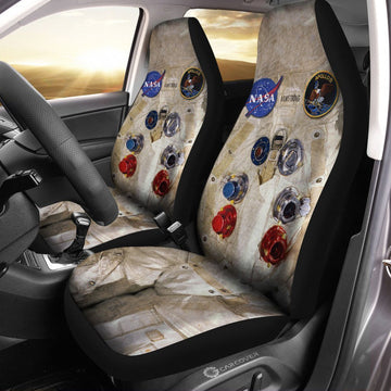 Nasa Car Seat Covers Custom Astronaut Spacesuit Car Interior Accessories - Gearcarcover - 1