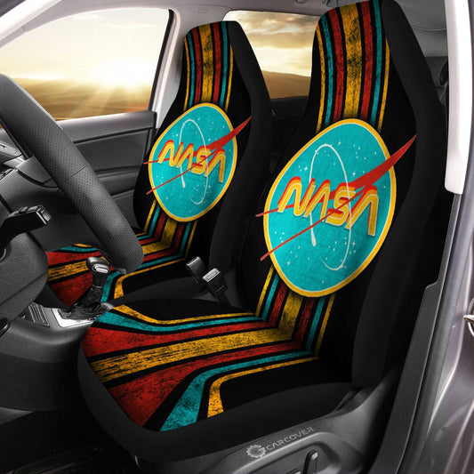 Nasa Car Seat Covers Custom Vintage Car Accessories - Gearcarcover - 2