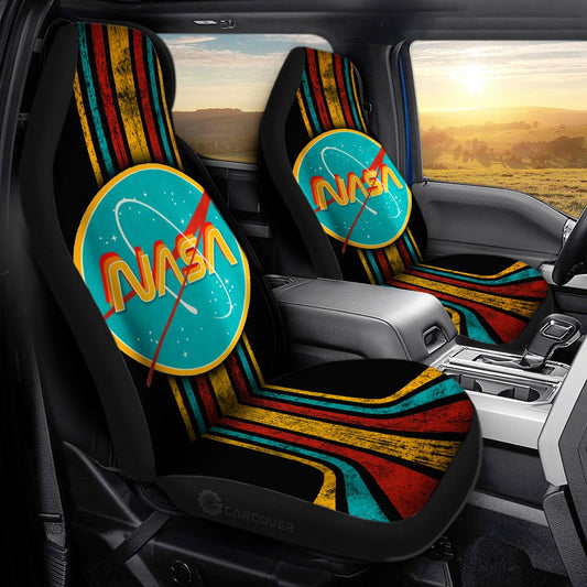 Nasa Car Seat Covers Custom Vintage Car Accessories - Gearcarcover - 1