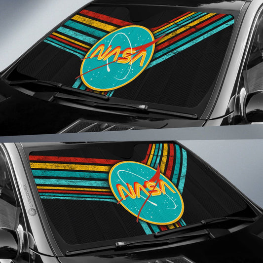 Nasa Car Sunshade Custom Vintage Car Accessories - Gearcarcover - 2