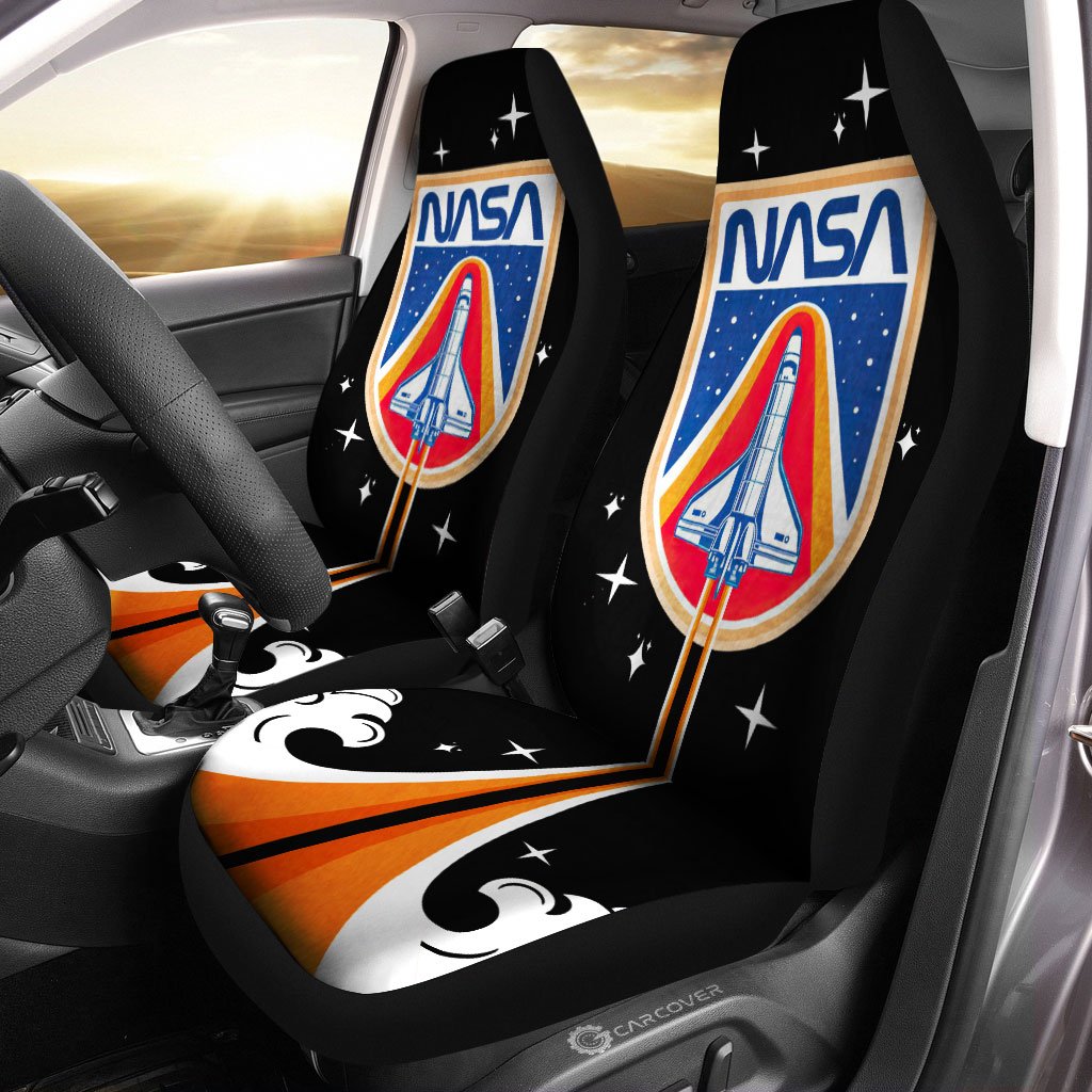 Nasa Logo Car Seat Covers Custom Car Interior Accessories - Gearcarcover - 2