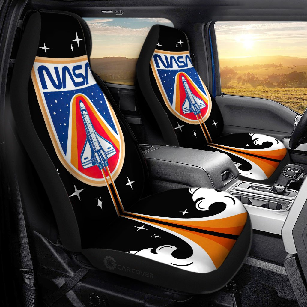 Nasa Logo Car Seat Covers Custom Car Interior Accessories - Gearcarcover - 1