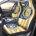Nashville Predators Car Seat Covers Custom US Flag Style - Gearcarcover - 2