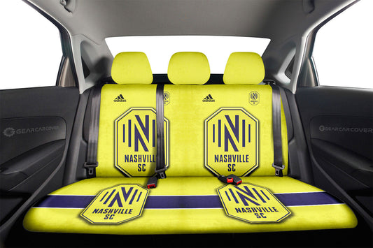 Nashville SC Car Back Seat Covers Custom Car Accessories For Fans - Gearcarcover - 1