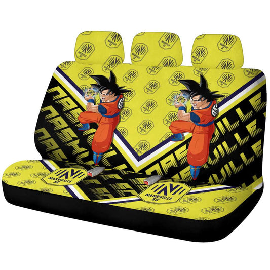 Nashville SC Car Back Seat Covers Custom Car Accessories For Fans - Gearcarcover - 1