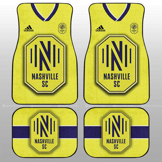 Nashville SC Car Floor Mats Custom Car Accessories For Fans - Gearcarcover - 1