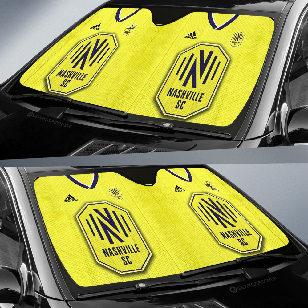 Nashville SC Car Sunshade Custom Car Interior Accessories - Gearcarcover - 2