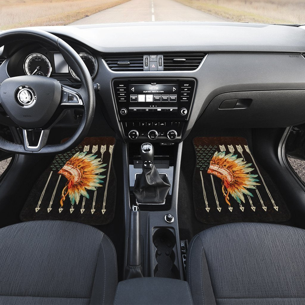 Native American Car Floor Mats Custom Dreamcatcher Car Accessories - Gearcarcover - 2