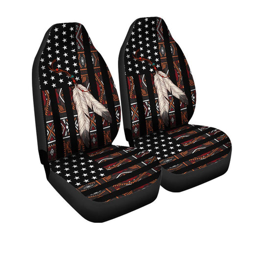 Native American Car Seat Covers Custom Car Interior Accessories - Gearcarcover - 2