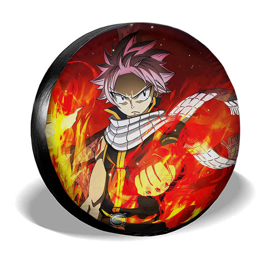Natsu Dragneel Spare Tire Covers Custom Fairy Tail Anime Car Accessories - Gearcarcover - 2