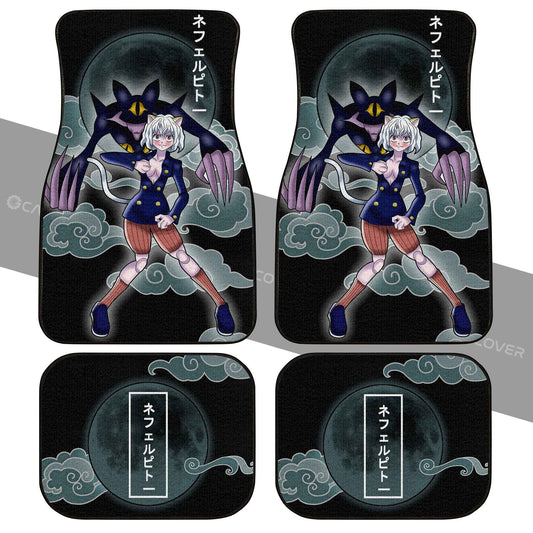 Neferpitou Car Floor Mats Custom Hunter x Hunter Anime Car Accessories - Gearcarcover - 2