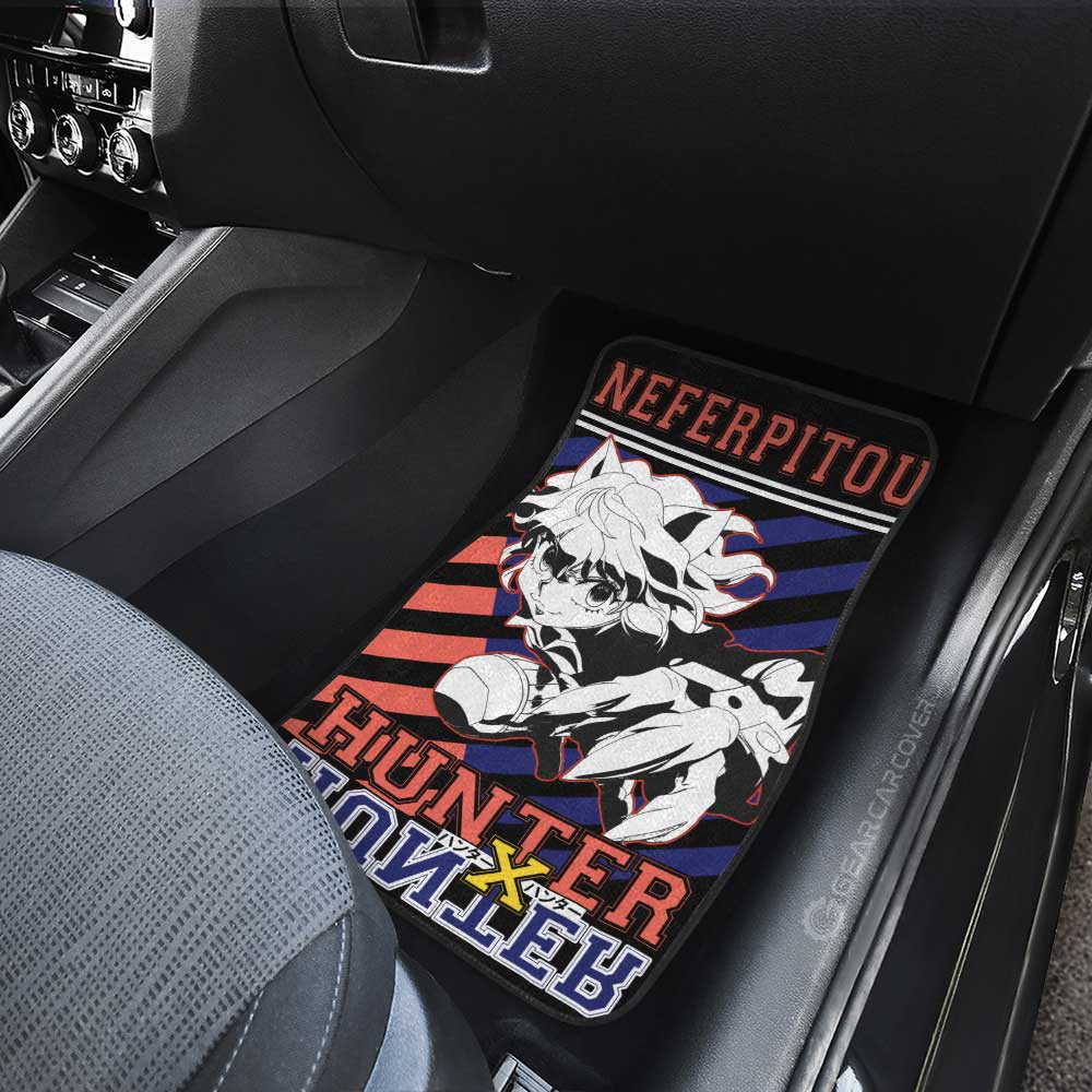 Neferpitou Car Floor Mats Custom Hunter x Hunter Anime Car Accessories - Gearcarcover - 4