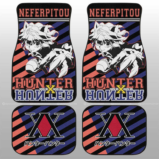 Neferpitou Car Floor Mats Custom Hunter x Hunter Anime Car Accessories - Gearcarcover - 1